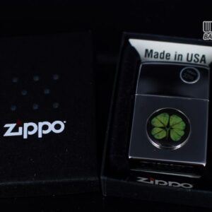 ZIPPO 2010 – ZIPPO CỎ 4 LÁ THẬT 1