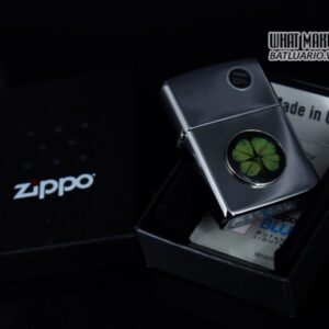 ZIPPO 2010 – ZIPPO CỎ 4 LÁ THẬT 4