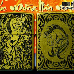 ZIPPO KHẮC NGỰA 13-14 - ZIPPO 201FB.NGUA1314