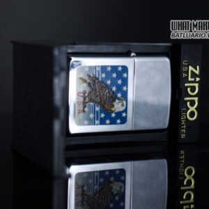 ZIPPO LA MÃ 1990 – AMERICAN EAGLE 9