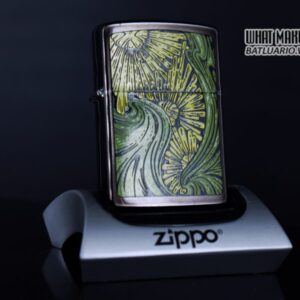 ZIPPO LA MÃ 1992 – BARRET SMYTHE MIDNIGHT COLECTION – ART NOUVEAU