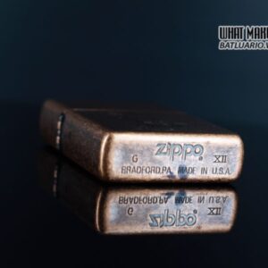 ZIPPO LA MÃ 1996 – ANTIQUE COPPER – LIBERTY 4