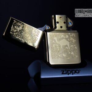 ZIPPO LA MÃ 1996 – CAMEL GOLD PLATE 22K – MẠ VÀNG 22K 1