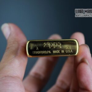 ZIPPO LA MÃ 1996 – ĐỒNG NGUYÊN KHỐI – TRƠN 2 MẶT 12 ZIPPO LA MÃ 1996 – ĐỒNG NGUYÊN KHỐI – TRƠN 2 MẶT 2
