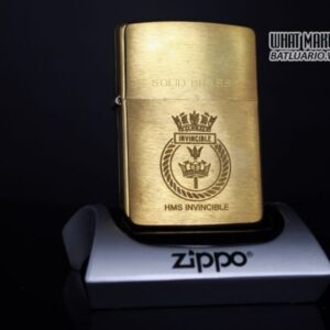 ZIPPO LA MÃ 1997 – HMS INVINCIBLE