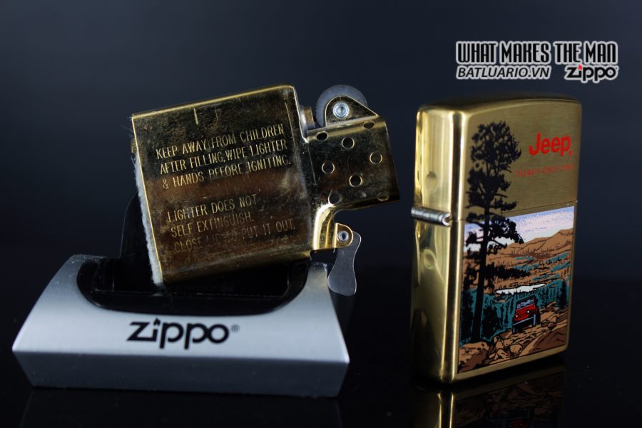 ZIPPO LA MÃ 1997 – JEEP – THERE’S ONLY ONE 4