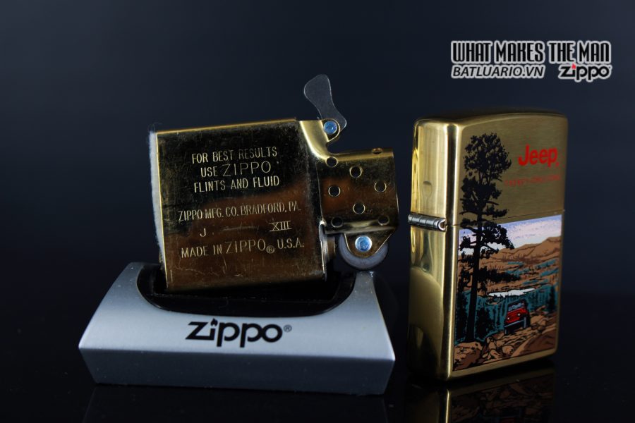 ZIPPO LA MÃ 1997 – JEEP – THERE’S ONLY ONE 5