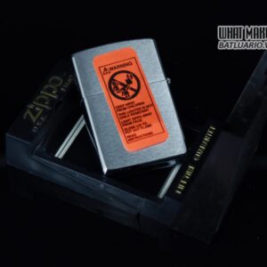 ZIPPO LA MÃ 1997 – PLAIN – BRUSHED CHROME – TRƠN 2 MẶT 6