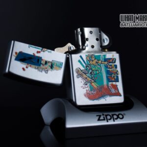 ZIPPO LA MÃ 2000 – SKATEBOARDING SKATEBOARDER PULLIN TRIX – SPORTS SERIES 10