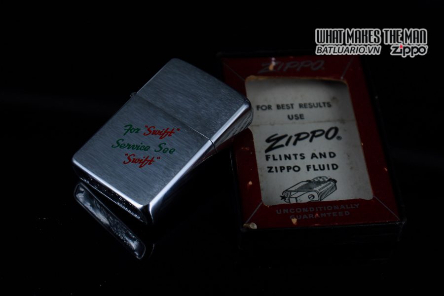ZIPPO XƯA 1957 – FOR SWIFT SERVICE SEE SWIFT 2