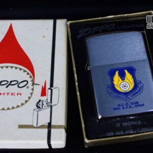 ZIPPO XƯA 1972 – N.C.O. CLUB HILL AIR FORCE BASE UTAH 1
