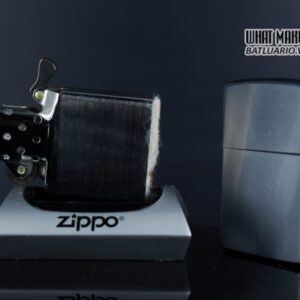 ZIPPO XƯA 1975 – BRUSHED CHROME – PLAIN – TRƠN 2 MẶT 10 ZIPPO XƯA 1975 – BRUSHED CHROME – PLAIN – TRƠN 2 MẶT 1