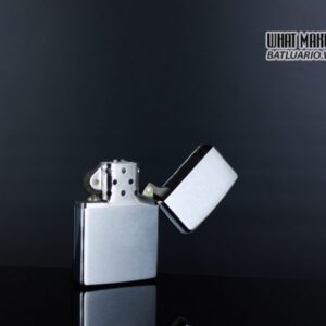 ZIPPO XƯA 1975 – BRUSHED CHROME – PLAIN – TRƠN 2 MẶT 13 ZIPPO XƯA 1975 – BRUSHED CHROME – PLAIN – TRƠN 2 MẶT 4