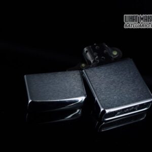 ZIPPO XƯA 1975 – BRUSHED CHROME – PLAIN – TRƠN 2 MẶT 15 ZIPPO XƯA 1975 – BRUSHED CHROME – PLAIN – TRƠN 2 MẶT 6