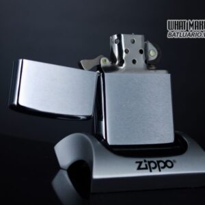 ZIPPO XƯA 1975 – BRUSHED CHROME – PLAIN – TRƠN 2 MẶT 17 ZIPPO XƯA 1975 – BRUSHED CHROME – PLAIN – TRƠN 2 MẶT 8