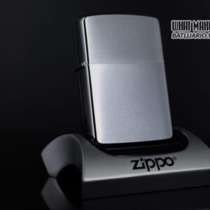 ZIPPO XƯA 1967 – BRUSHED CHROME – PLAIN – TRƠN 2 MẶT