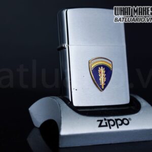 ZIPPO XƯA 1963 - EMBLEM QUÂN ĐỘI