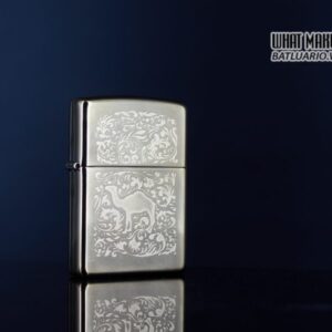 ZIPPO LA MÃ 1996 – CAMEL GOLD PLATE 22K – MẠ VÀNG 22K 3
