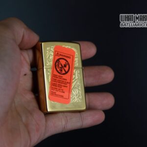 ZIPPO LA MÃ 1996 – CAMEL GOLD PLATE 22K – MẠ VÀNG 22K 4