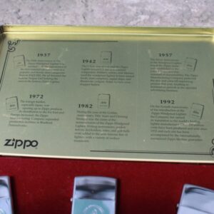 ZIPPO SET – 60TH ANNIVERSARY SERIES – 1992 COLECTORS EDITION 25 ZIPPO SET – 60TH ANNIVERSARY SERIES – 1992 COLECTORS EDITION 11
