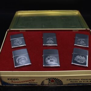 ZIPPO SET – 60TH ANNIVERSARY SERIES – 1992 COLECTORS EDITION 27 ZIPPO SET – 60TH ANNIVERSARY SERIES – 1992 COLECTORS EDITION 13