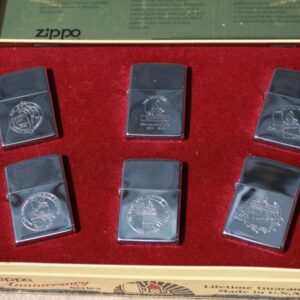 ZIPPO SET – 60TH ANNIVERSARY SERIES – 1992 COLECTORS EDITION 20 ZIPPO SET – 60TH ANNIVERSARY SERIES – 1992 COLECTORS EDITION 6