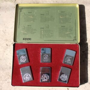 ZIPPO SET – 60TH ANNIVERSARY SERIES – 1992 COLECTORS EDITION 21 ZIPPO SET – 60TH ANNIVERSARY SERIES – 1992 COLECTORS EDITION 7