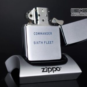 ZIPPO XƯA 1961 – ADMIRAL COMMANDER U.S. NAVY SIXTH FLEET PRESATION 5