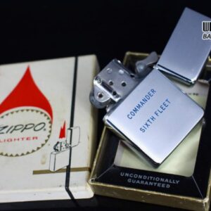 ZIPPO XƯA 1961 – ADMIRAL COMMANDER U.S. NAVY SIXTH FLEET PRESATION 7