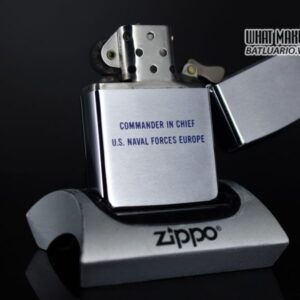 ZIPPO XƯA 1971 – ADMIRAL-COMMANDER IN CHIEF U.S. NAVAL FORCES EUROPE 4