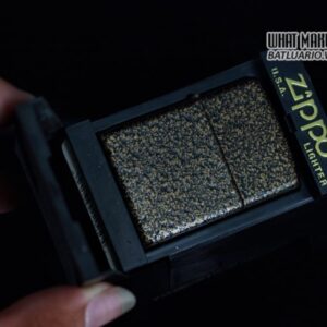 ZIPPO 2001 – XUẤT NHẬT – MATTE – GÕ BÚA 1