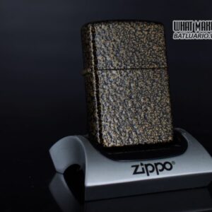 ZIPPO 2001 – XUẤT NHẬT – MATTE – GÕ BÚA