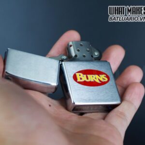 ZIPPO CANADA 1970S – BURNS 15 ZIPPO CANADA 1970S – BURNS 4