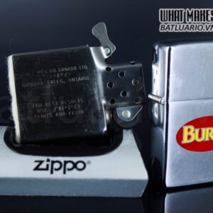 ZIPPO CANADA 1970S – BURNS 17 ZIPPO CANADA 1970S – BURNS 6