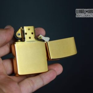 ZIPPO LA MÃ 1989 – GOLD PLATE – AMERICAN EMBASSY JAKARTA INDONESIA 6