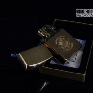ZIPPO LA MÃ 1989 – GOLD PLATE – AMERICAN EMBASSY JAKARTA INDONESIA 9