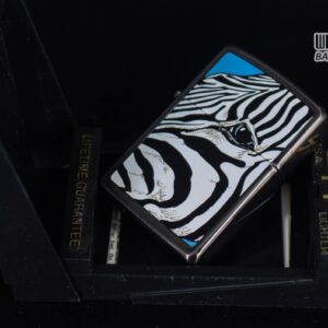ZIPPO LA MÃ 1994 – BARRET SMYTHE MIDNIGHT COLECTION – ZEBRA UNLIT 1