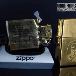ZIPPO LA MÃ 1995 – ĐỒNG NGUYÊN KHỐI – KING EDWARD THE SEVENTH 6