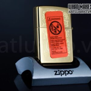 ZIPPO LA MÃ 1996 – CAMEL GOLD PLATE 22K – MẠ VÀNG 22K 3