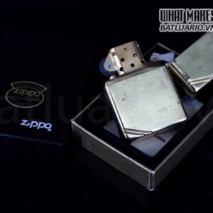 ZIPPO LA MÃ 1996 – VINTAGE REPLICA 1937 – ĐỒNG NGUYÊN KHỐI 8