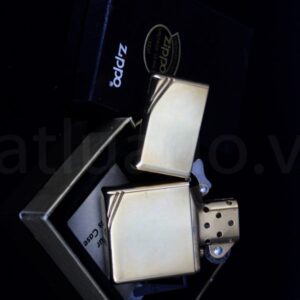 ZIPPO LA MÃ 1996 – VINTAGE REPLICA 1937 – ĐỒNG NGUYÊN KHỐI 9
