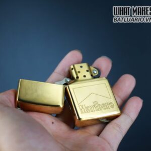 ZIPPO LA MÃ 1997 – ĐỒNG NGUYÊN KHỐI – MARLBORO 9