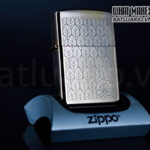 ZIPPO LA MÃ 1997 – ROSE GOLD – MẠ VÀNG HỒNG