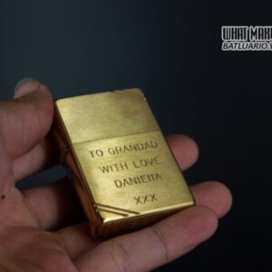 ZIPPO LA MÃ 1997 – VINTAGE REPLICA 1937 – TO GRANDAD WITH LOVE