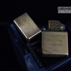 ZIPPO LA MÃ 1997 – VINTAGE REPLICA 1937 – TO GRANDAD WITH LOVE 9