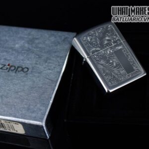 Zippo La Mã 1999 – Venetian – Silver Plate 1