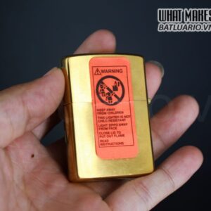 ZIPPO LA MÃ 2000 – EGYPTIAN QUEEN & FLOWERS – BRUSHED BRASS 5