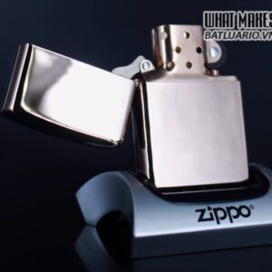 ZIPPO LA MÃ 2000 – MẠ VÀNG HỒNG – ROSE GOLD 8