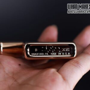 ZIPPO LA MÃ 2000 – MẠ VÀNG HỒNG – ROSE GOLD 9