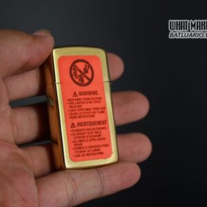 ZIPPO SLIM LA MÃ 1999 – EAGLE – ĐỒNG NGUYÊN KHỐI 3